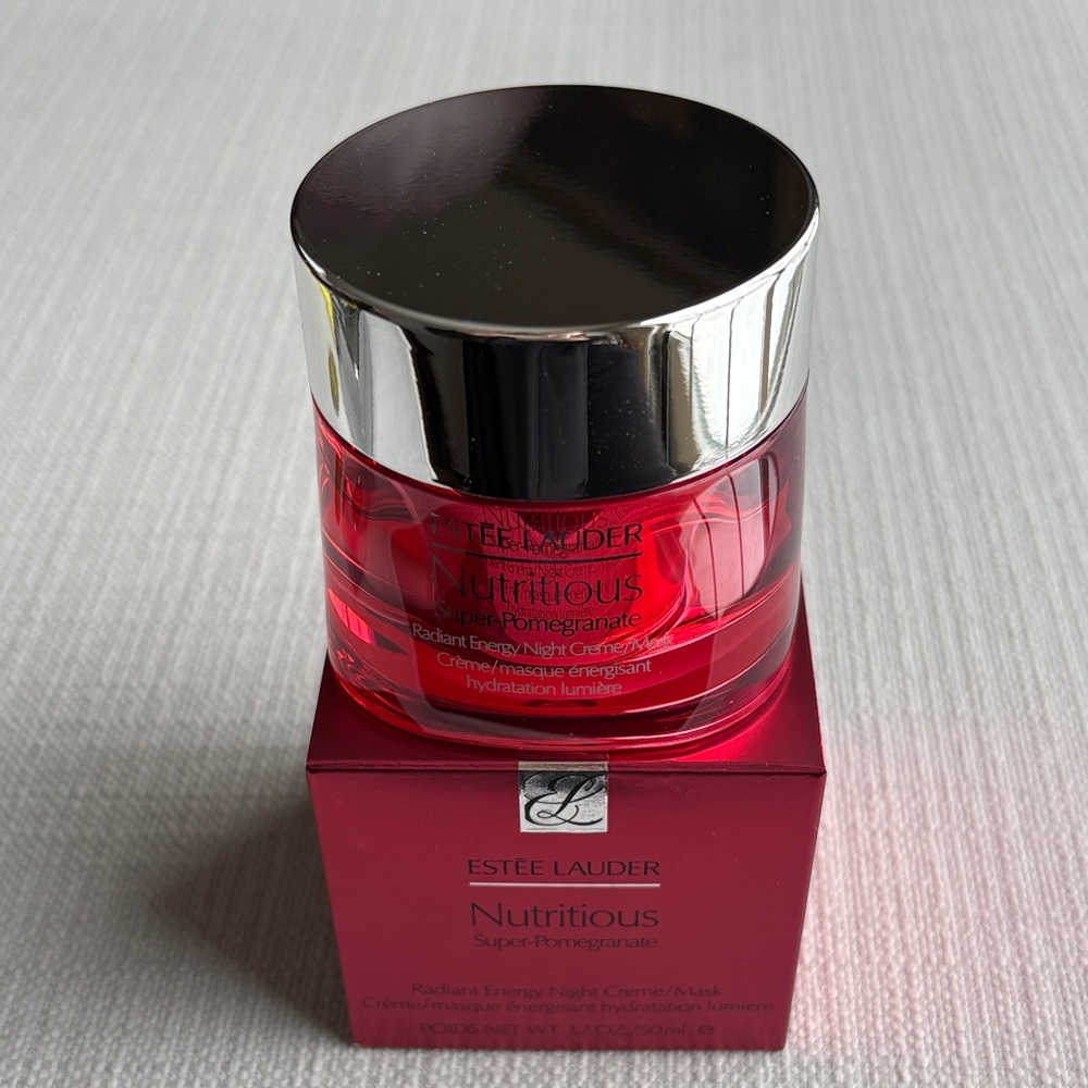 Estee Lauder Nutritious Super-Pomegranate radiant energy Night Creme/mask - Picture 5 of 15